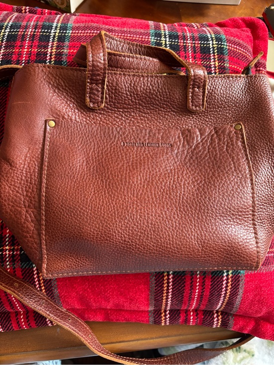 Portland Leather Handbags - Portland Leather Goods nutmeg color mini crossbody